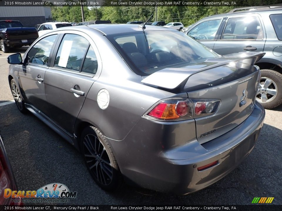 2016 Mitsubishi Lancer GT Mercury Gray Pearl / Black Photo #4