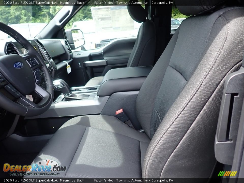 2020 Ford F150 XLT SuperCab 4x4 Magnetic / Black Photo #7