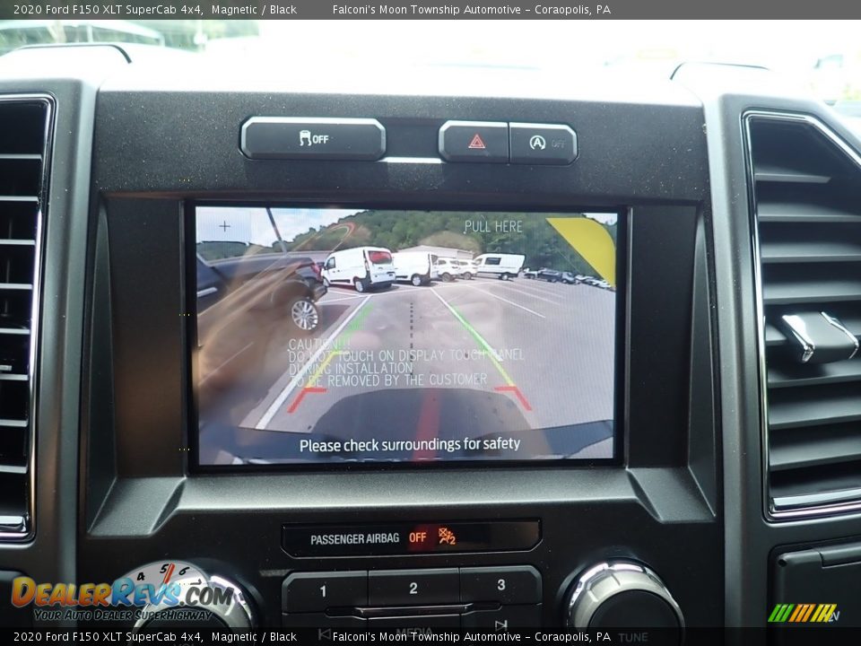 2020 Ford F150 XLT SuperCab 4x4 Magnetic / Black Photo #14