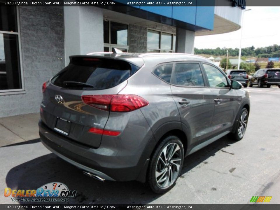 2020 Hyundai Tucson Sport AWD Magnetic Force Metallic / Gray Photo #3