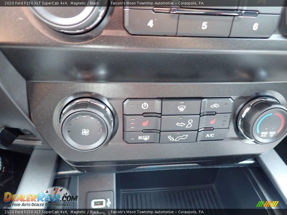 2020 Ford F150 XLT SuperCab 4x4 Magnetic / Black Photo #15