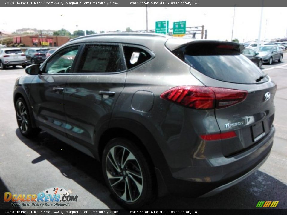 2020 Hyundai Tucson Sport AWD Magnetic Force Metallic / Gray Photo #5