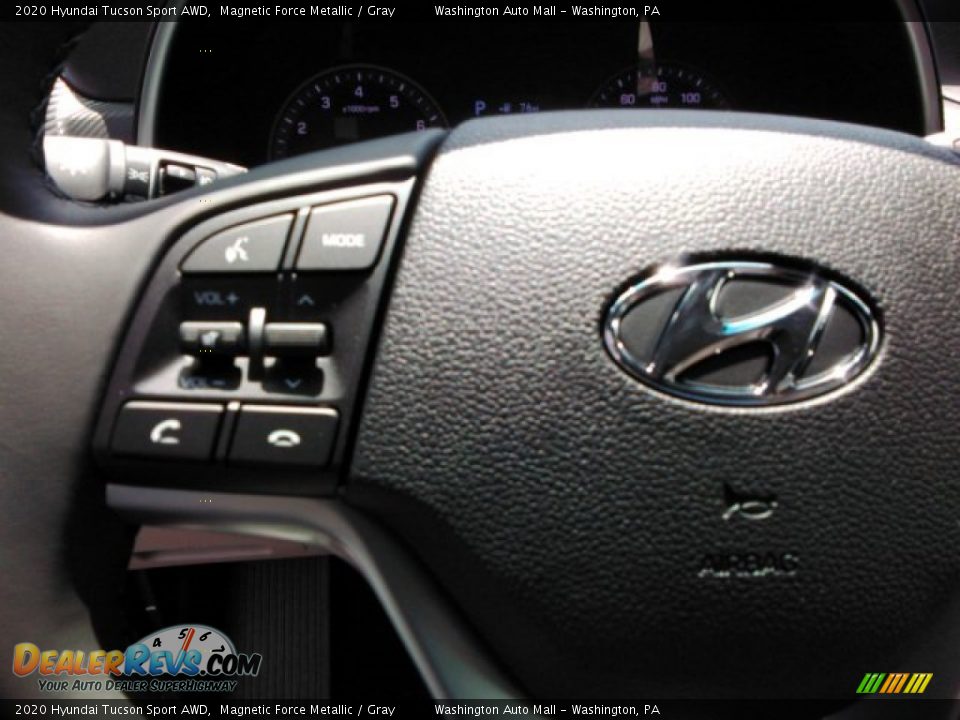 2020 Hyundai Tucson Sport AWD Magnetic Force Metallic / Gray Photo #12