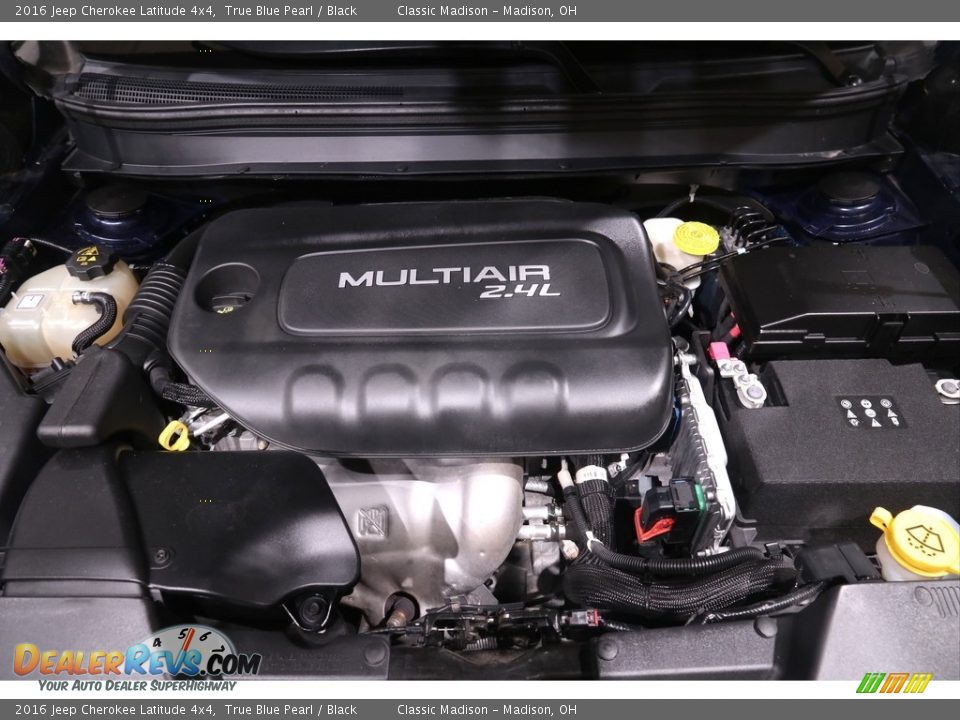 2016 Jeep Cherokee Latitude 4x4 True Blue Pearl / Black Photo #22