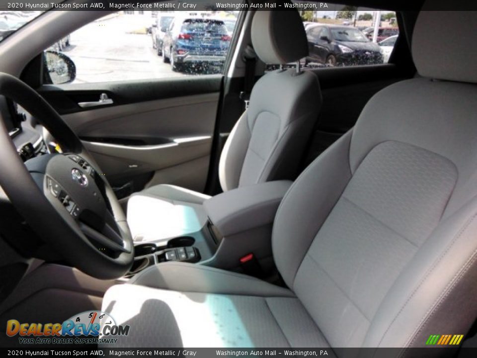 2020 Hyundai Tucson Sport AWD Magnetic Force Metallic / Gray Photo #22