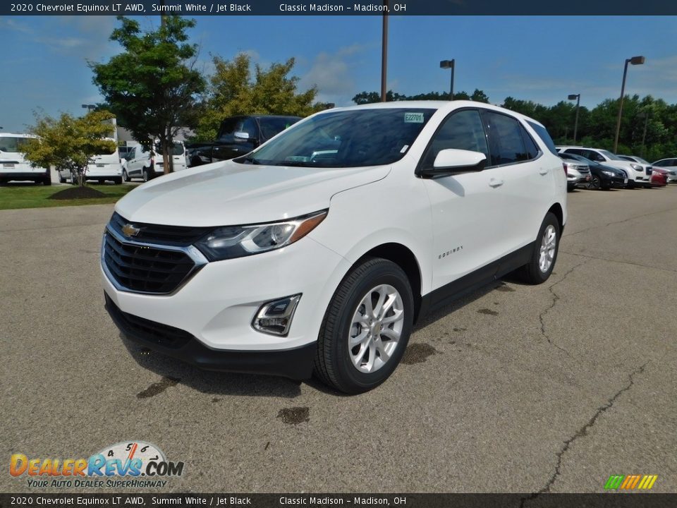 2020 Chevrolet Equinox LT AWD Summit White / Jet Black Photo #5