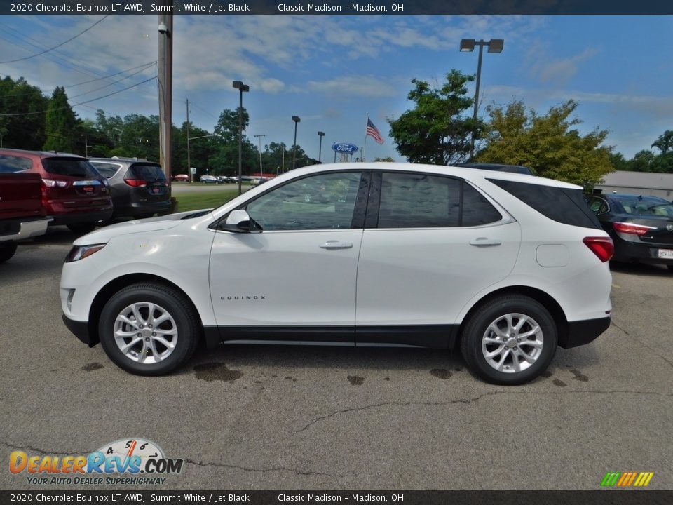 2020 Chevrolet Equinox LT AWD Summit White / Jet Black Photo #6