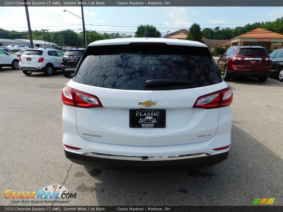2020 Chevrolet Equinox LT AWD Summit White / Jet Black Photo #8