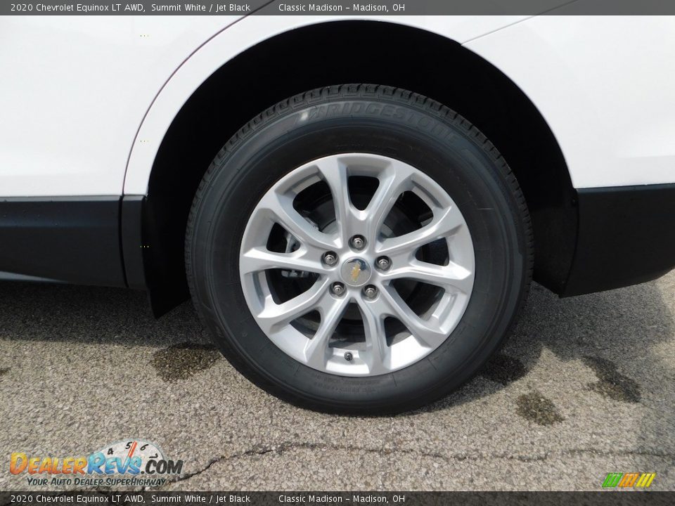 2020 Chevrolet Equinox LT AWD Summit White / Jet Black Photo #9