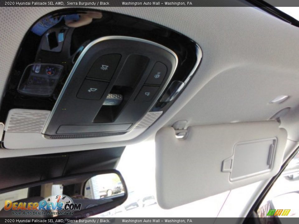 2020 Hyundai Palisade SEL AWD Sierra Burgundy / Black Photo #18