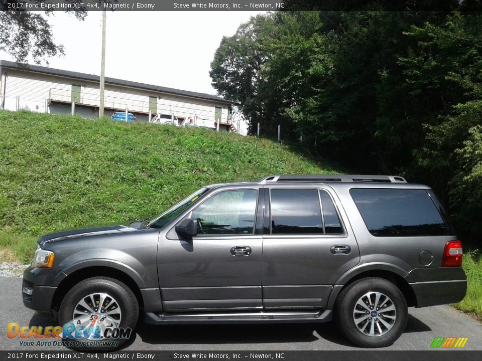 2017 Ford Expedition XLT 4x4 Magnetic / Ebony Photo #1