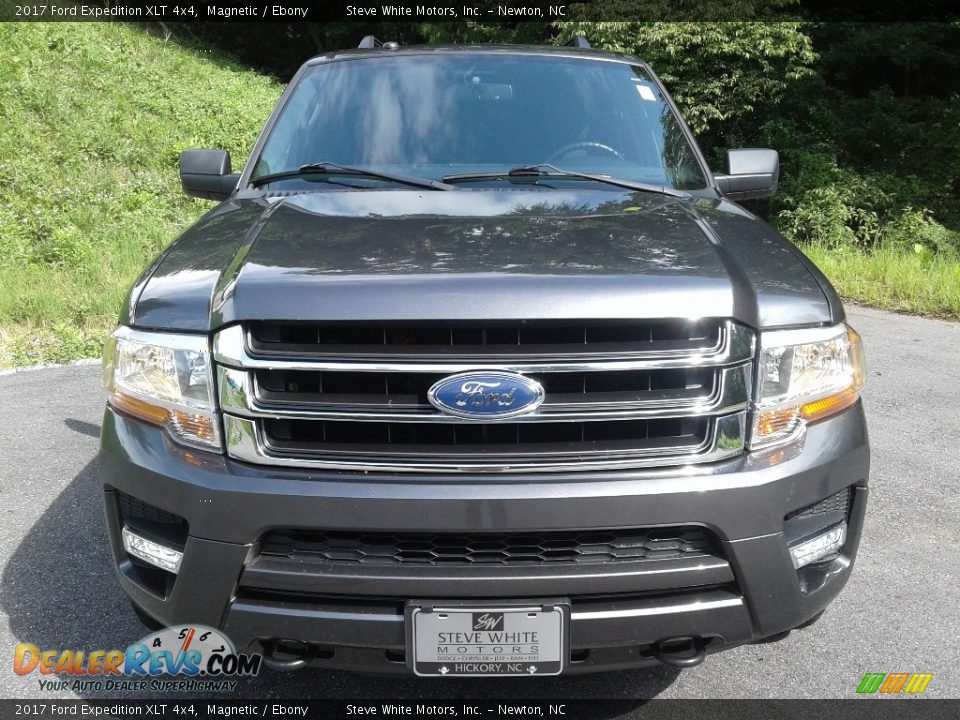 2017 Ford Expedition XLT 4x4 Magnetic / Ebony Photo #3