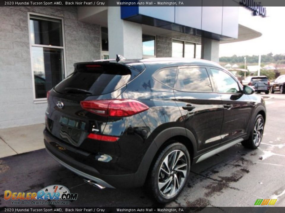 2020 Hyundai Tucson Sport AWD Black Noir Pearl / Gray Photo #3