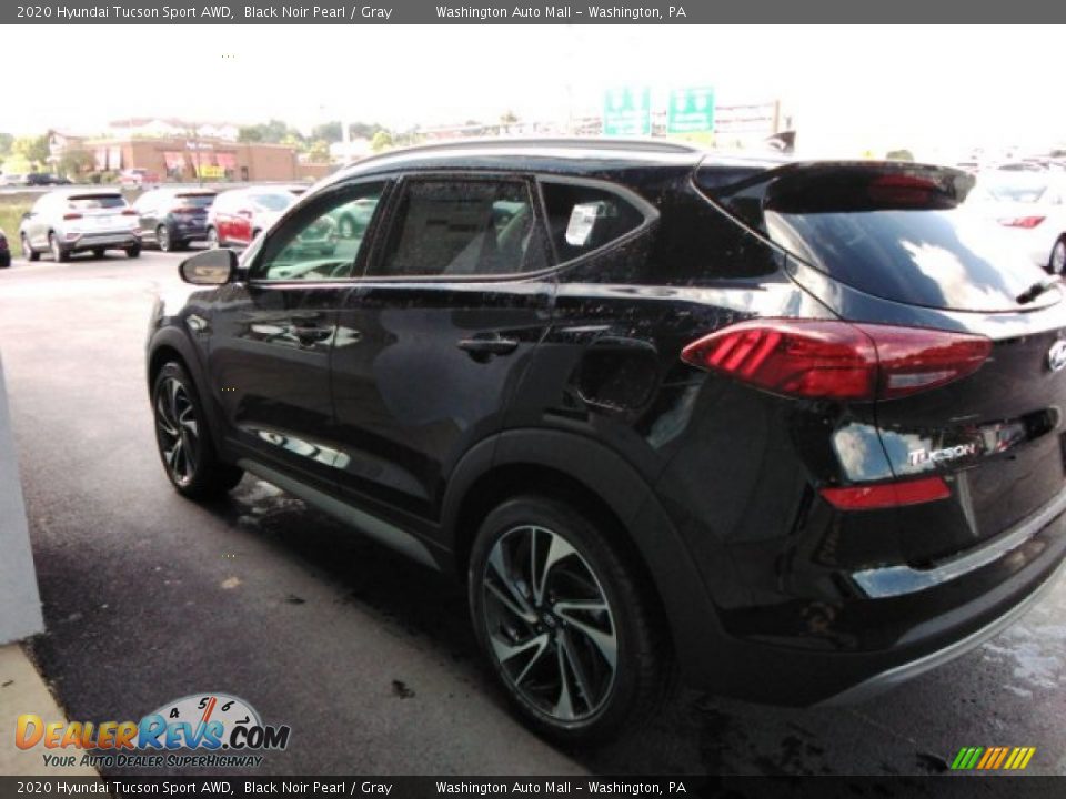 2020 Hyundai Tucson Sport AWD Black Noir Pearl / Gray Photo #5