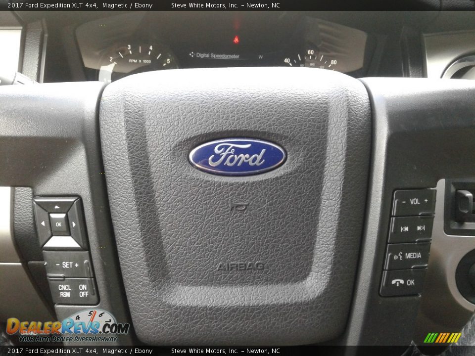 2017 Ford Expedition XLT 4x4 Magnetic / Ebony Photo #19