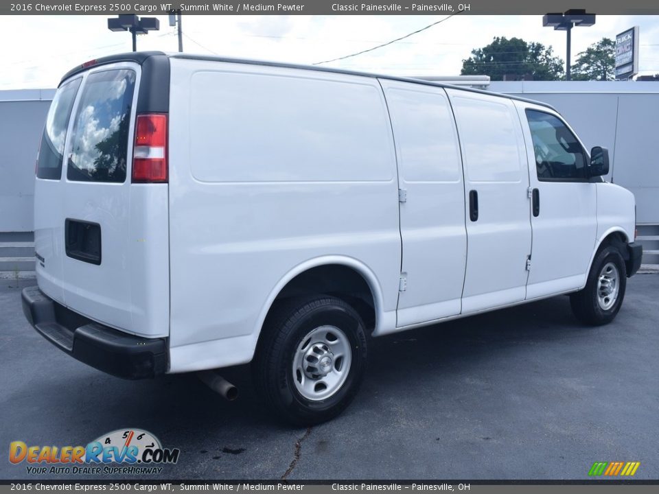 Summit White 2016 Chevrolet Express 2500 Cargo WT Photo #2