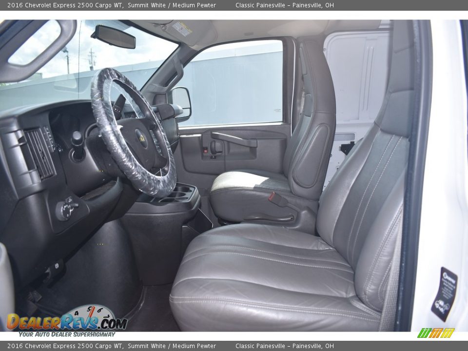 Front Seat of 2016 Chevrolet Express 2500 Cargo WT Photo #6