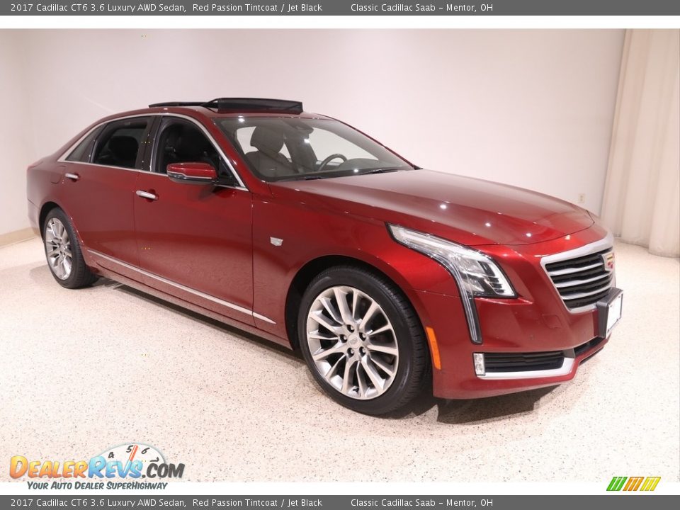 Front 3/4 View of 2017 Cadillac CT6 3.6 Luxury AWD Sedan Photo #1