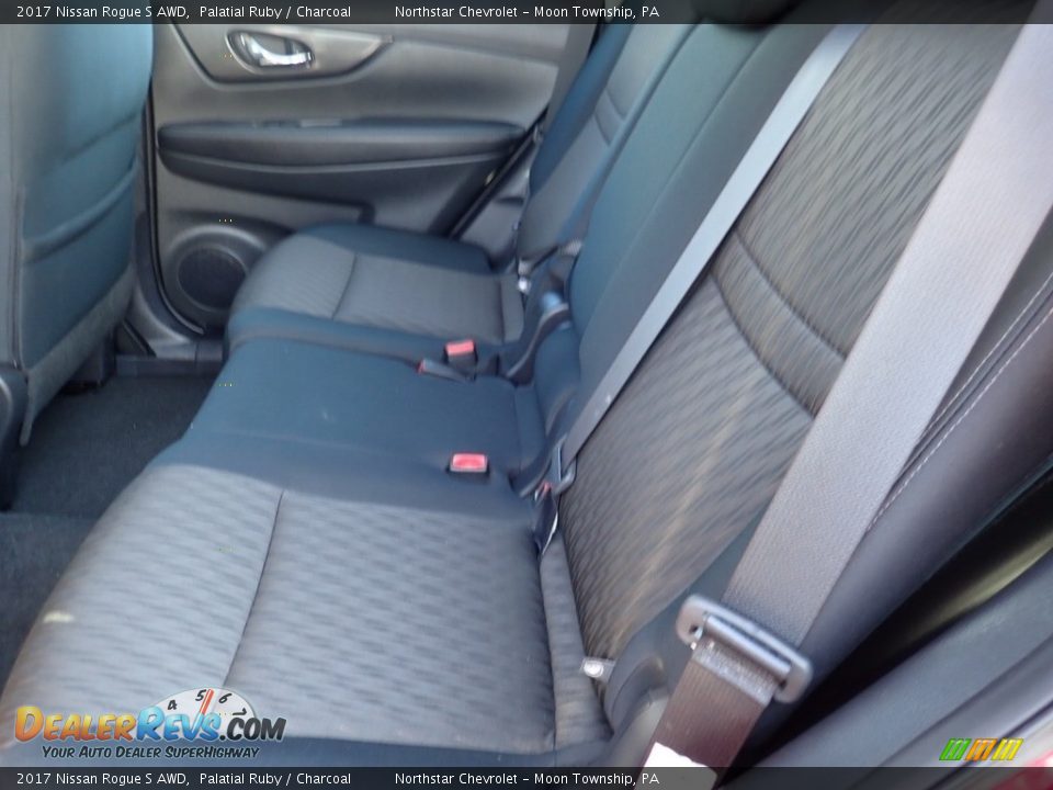 2017 Nissan Rogue S AWD Palatial Ruby / Charcoal Photo #21