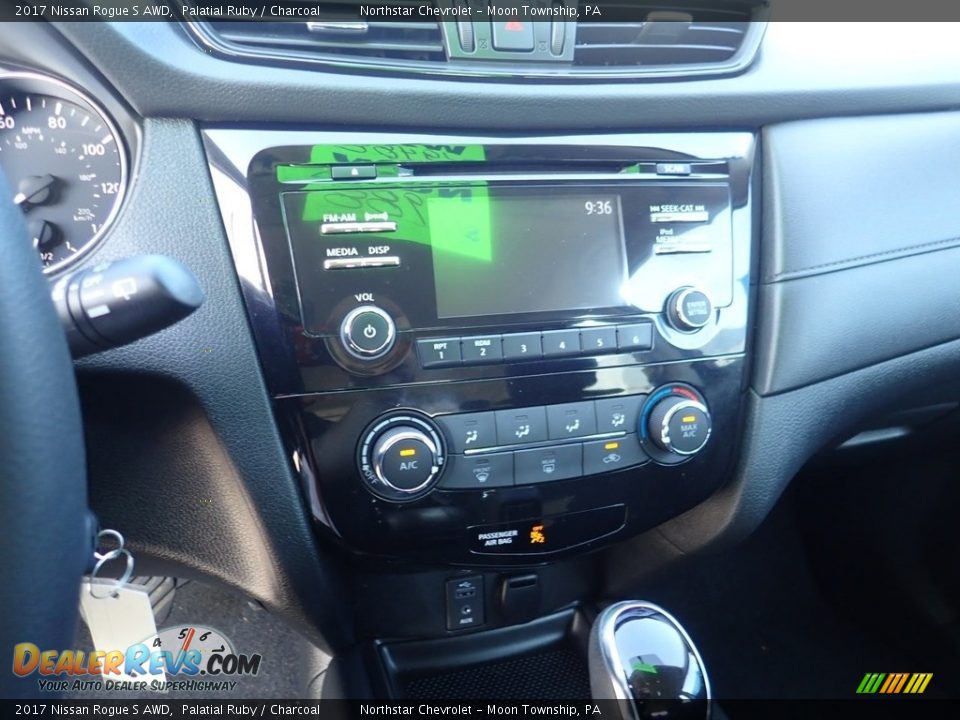 2017 Nissan Rogue S AWD Palatial Ruby / Charcoal Photo #27
