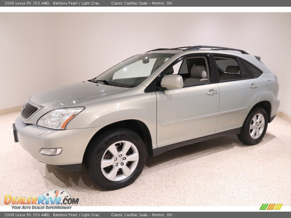 2008 Lexus RX 350 AWD Bamboo Pearl / Light Gray Photo #3