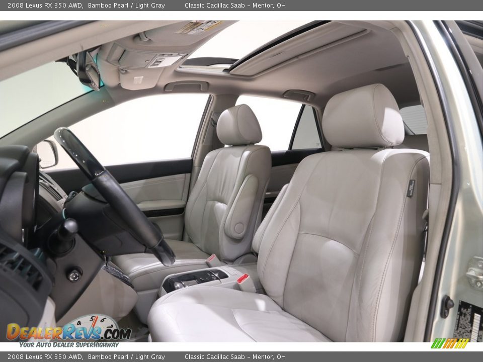 2008 Lexus RX 350 AWD Bamboo Pearl / Light Gray Photo #9
