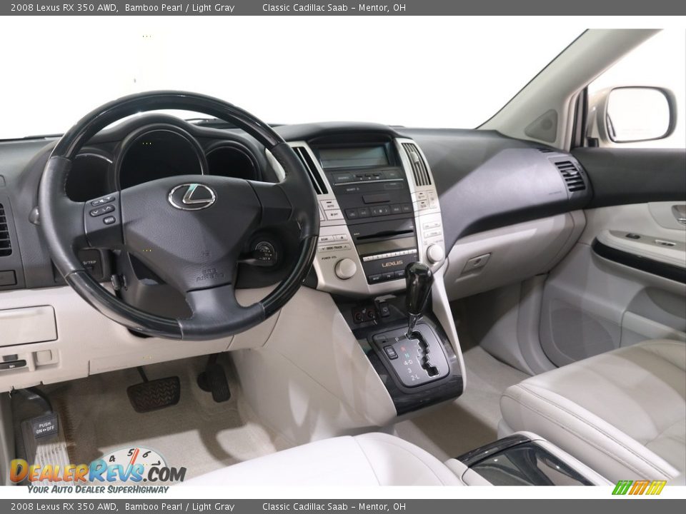 2008 Lexus RX 350 AWD Bamboo Pearl / Light Gray Photo #10