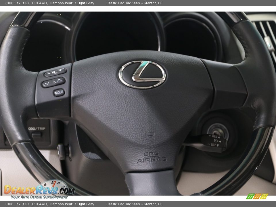 2008 Lexus RX 350 AWD Bamboo Pearl / Light Gray Photo #11
