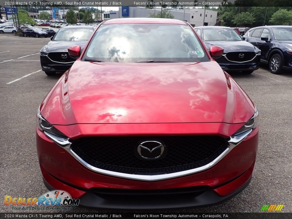 2020 Mazda CX-5 Touring AWD Soul Red Crystal Metallic / Black Photo #4