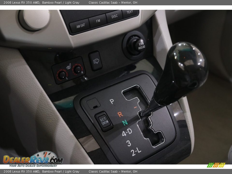 2008 Lexus RX 350 AWD Bamboo Pearl / Light Gray Photo #14