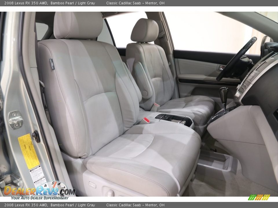 2008 Lexus RX 350 AWD Bamboo Pearl / Light Gray Photo #17