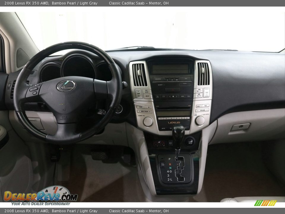 2008 Lexus RX 350 AWD Bamboo Pearl / Light Gray Photo #21