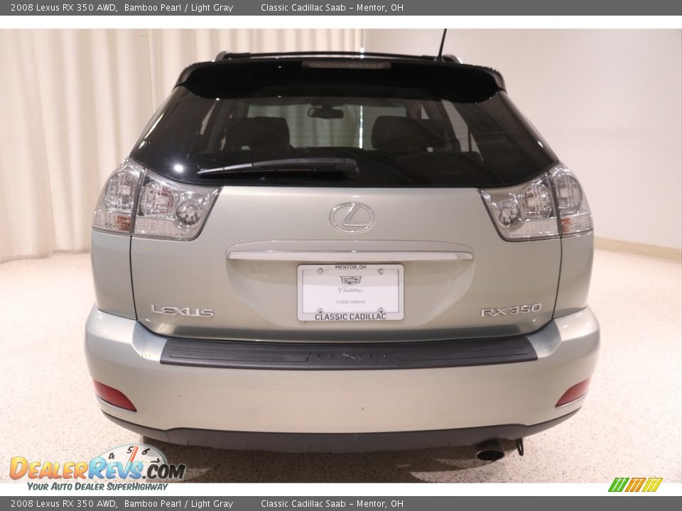 2008 Lexus RX 350 AWD Bamboo Pearl / Light Gray Photo #22