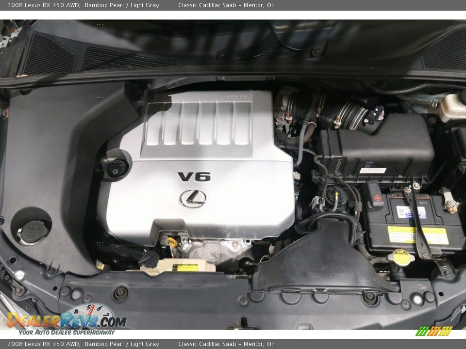 2008 Lexus RX 350 AWD Bamboo Pearl / Light Gray Photo #23