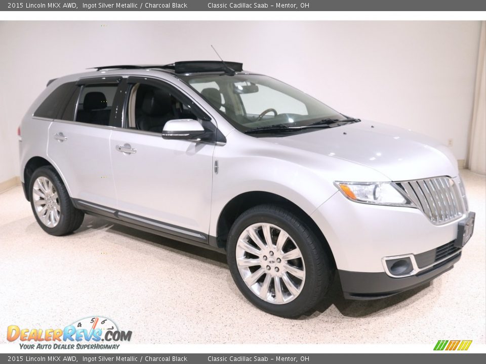 Front 3/4 View of 2015 Lincoln MKX AWD Photo #1
