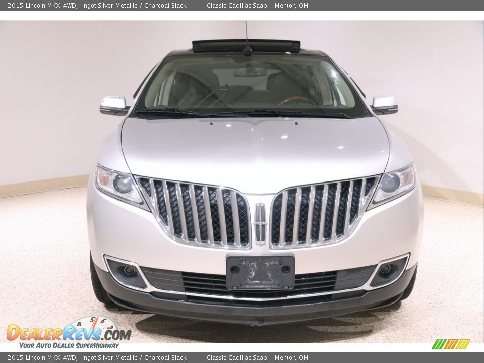 Ingot Silver Metallic 2015 Lincoln MKX AWD Photo #2