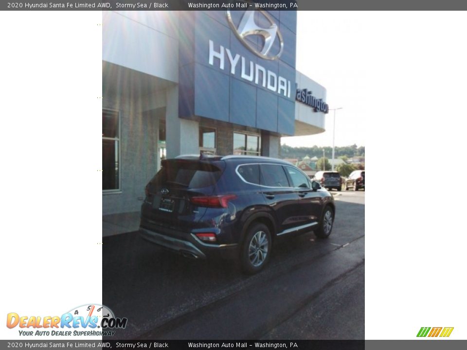 2020 Hyundai Santa Fe Limited AWD Stormy Sea / Black Photo #3