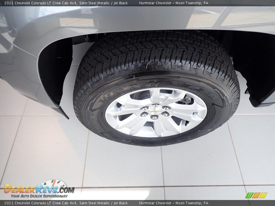 2021 Chevrolet Colorado LT Crew Cab 4x4 Satin Steel Metallic / Jet Black Photo #2