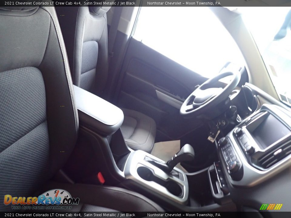 2021 Chevrolet Colorado LT Crew Cab 4x4 Satin Steel Metallic / Jet Black Photo #9