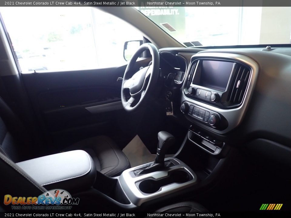 2021 Chevrolet Colorado LT Crew Cab 4x4 Satin Steel Metallic / Jet Black Photo #10