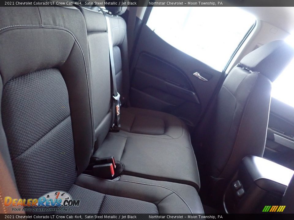 2021 Chevrolet Colorado LT Crew Cab 4x4 Satin Steel Metallic / Jet Black Photo #11
