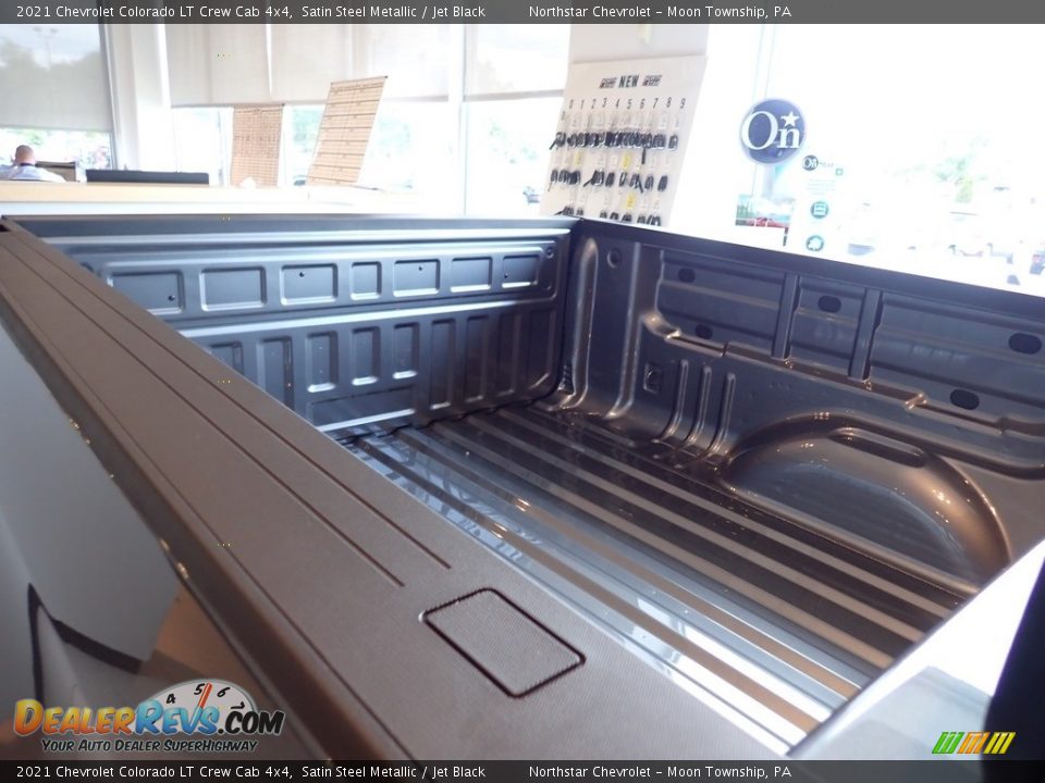 2021 Chevrolet Colorado LT Crew Cab 4x4 Satin Steel Metallic / Jet Black Photo #12