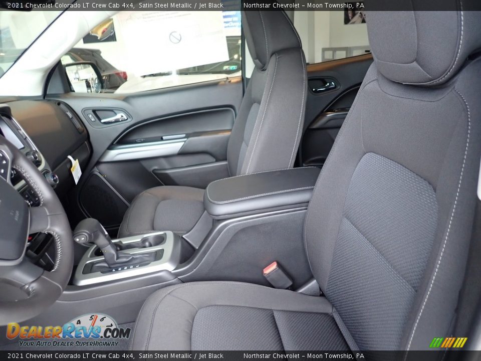 2021 Chevrolet Colorado LT Crew Cab 4x4 Satin Steel Metallic / Jet Black Photo #13