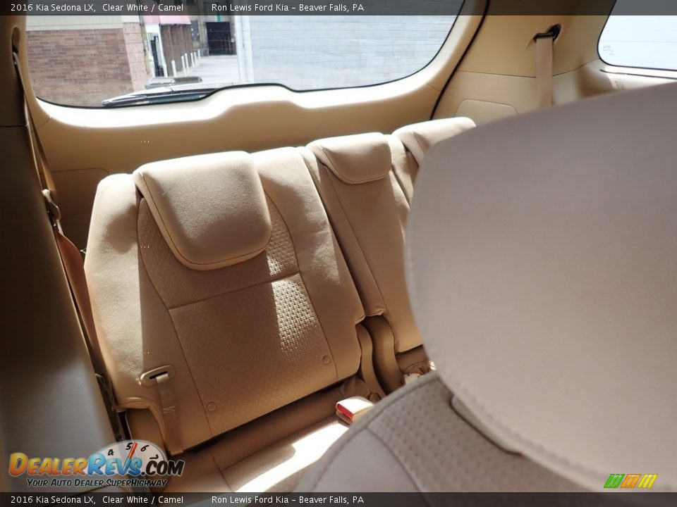 Rear Seat of 2016 Kia Sedona LX Photo #12