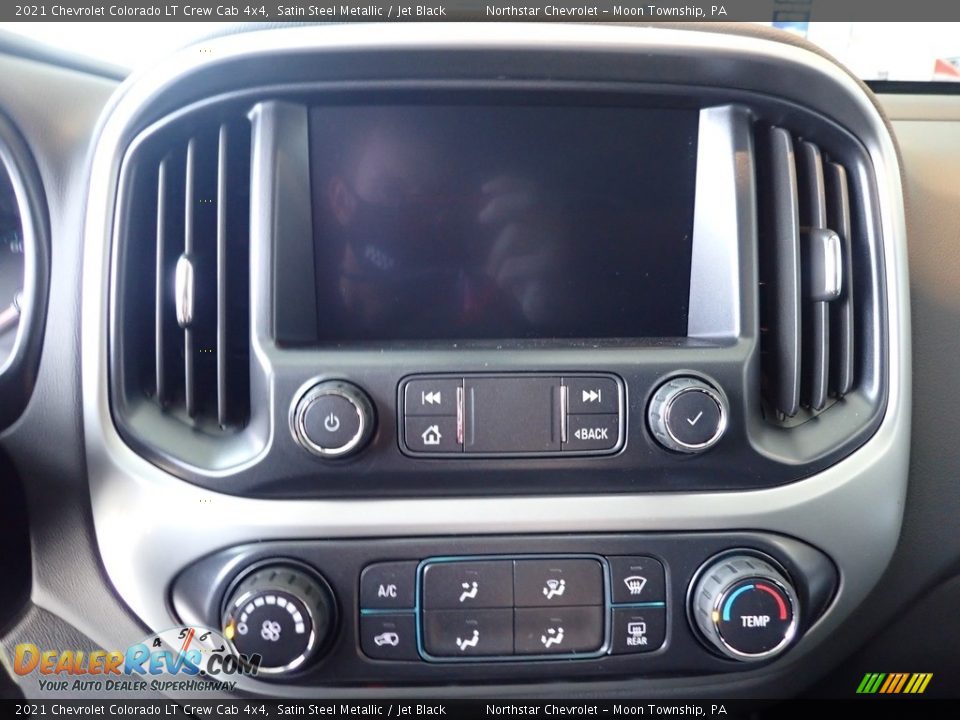 2021 Chevrolet Colorado LT Crew Cab 4x4 Satin Steel Metallic / Jet Black Photo #16