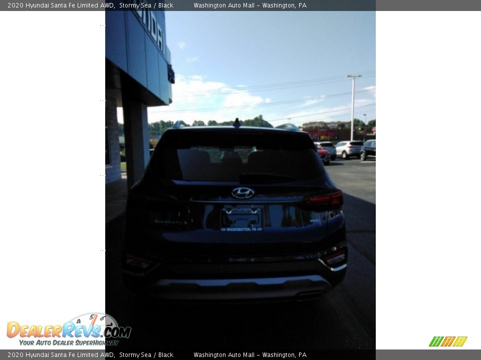 2020 Hyundai Santa Fe Limited AWD Stormy Sea / Black Photo #26
