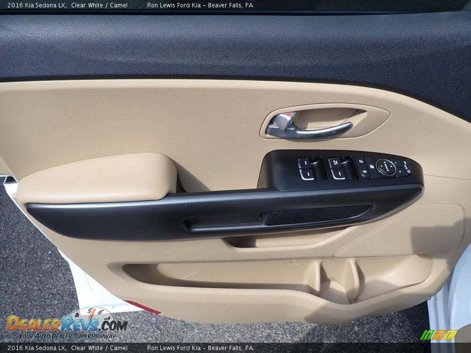 Door Panel of 2016 Kia Sedona LX Photo #14