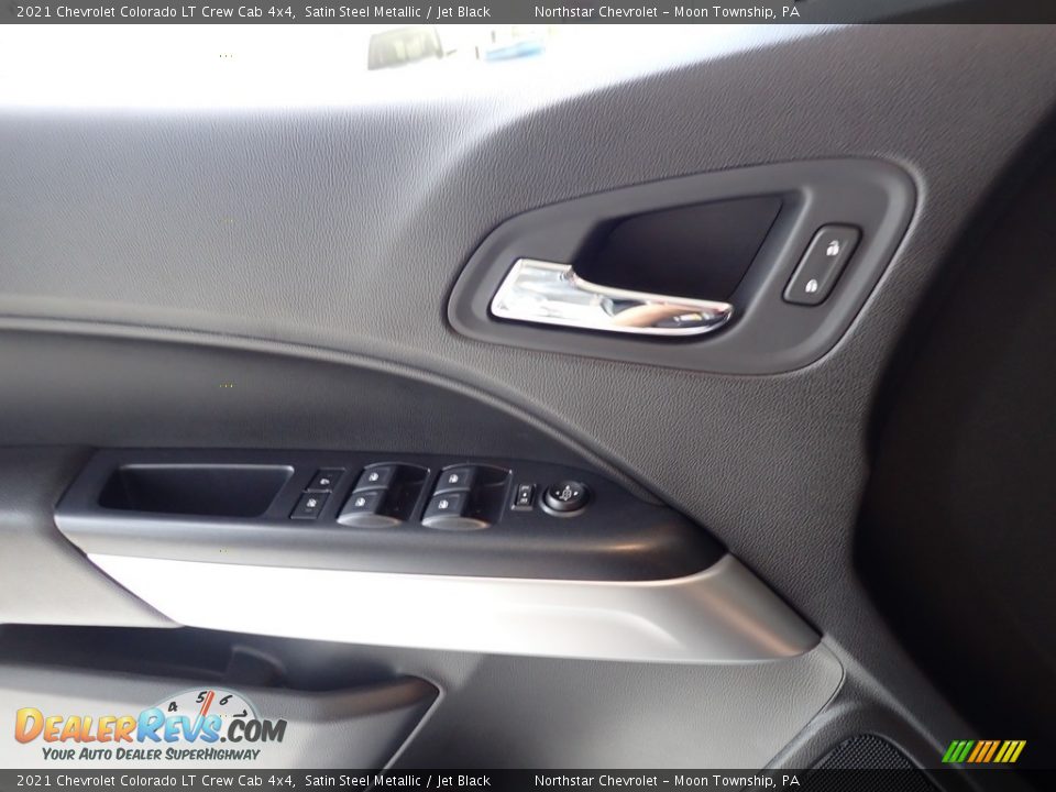 2021 Chevrolet Colorado LT Crew Cab 4x4 Satin Steel Metallic / Jet Black Photo #19