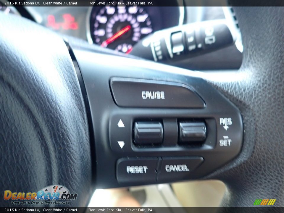 2016 Kia Sedona LX Steering Wheel Photo #19