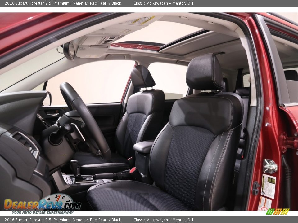 Front Seat of 2016 Subaru Forester 2.5i Premium Photo #5